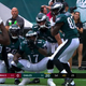 Illustration for article titled The Eagles Pulled Off A Ridiculously Elaborate Baseball-Themed TD Celebration
